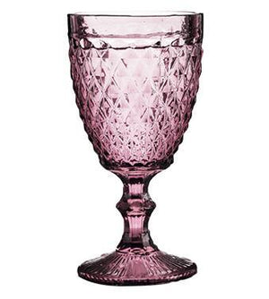 Vintage Wine Glass