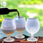 Silicon Wine Glass