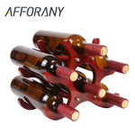 Afforany Wooden Wine Rack
