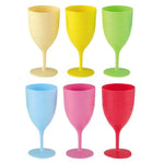 Colorful Wine Glass